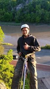 Abseiling in Avon Gorge