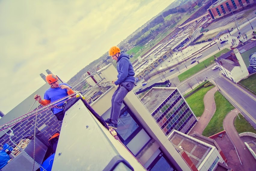 Charity Abseil Sheffield