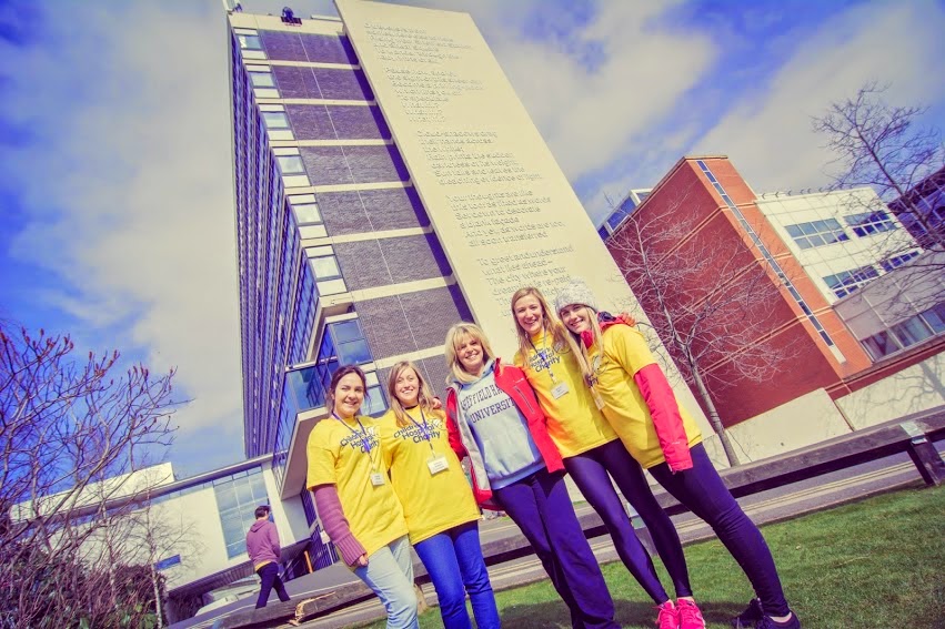 Charity Abseil Sheffield