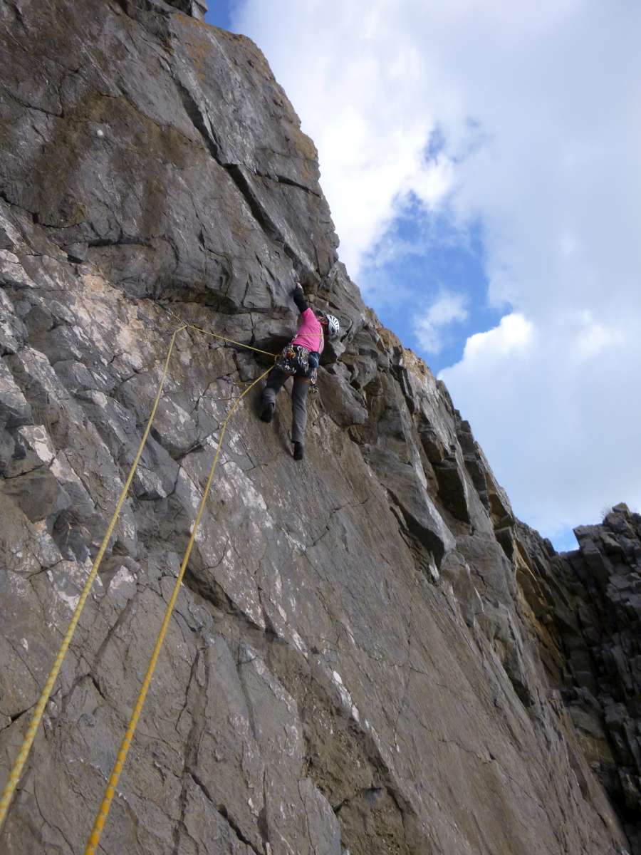 Rock Climbing in Pembroke