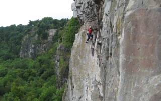 Cliffs close to London - Wintours Leap pictured here