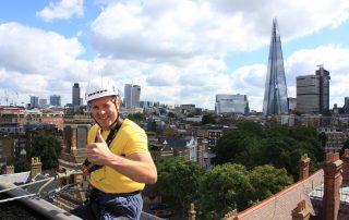 Central London charity abseil event