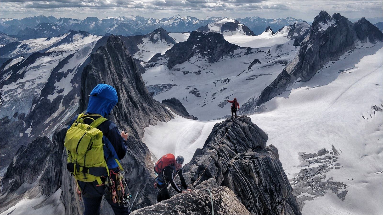 Mountaineering in the Bugaboos Canada Mountaineering in the Bugaboos Canada