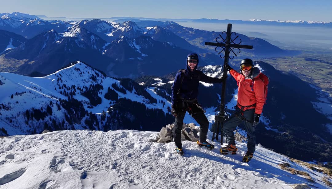 Winter Mountain guiding Winter Mountain guiding
