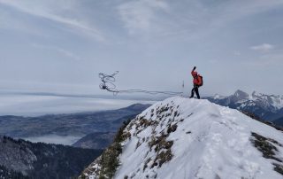 winter climbing