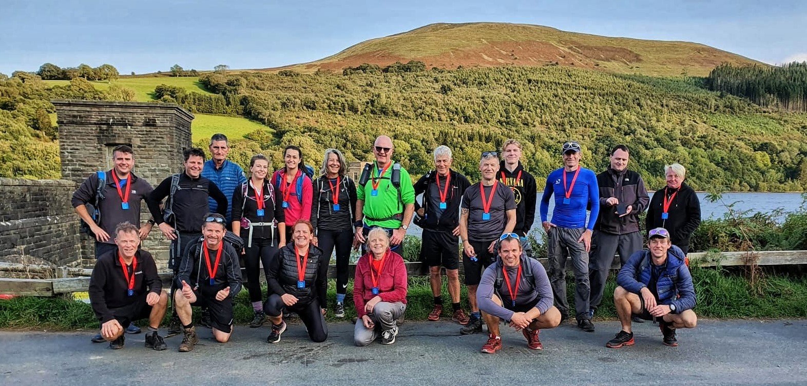 Brecon Beacon 10 Peak Challenge Finishers