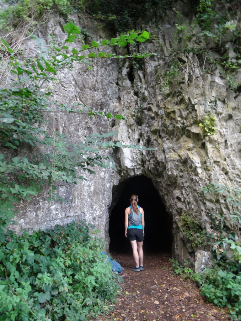 The Giants Cave on the Wye Valley Walk