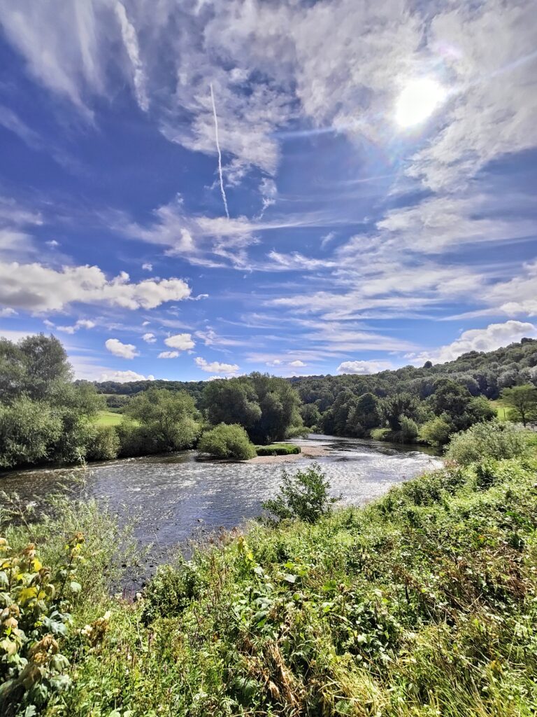 The river Wye at Lower Lydbrook