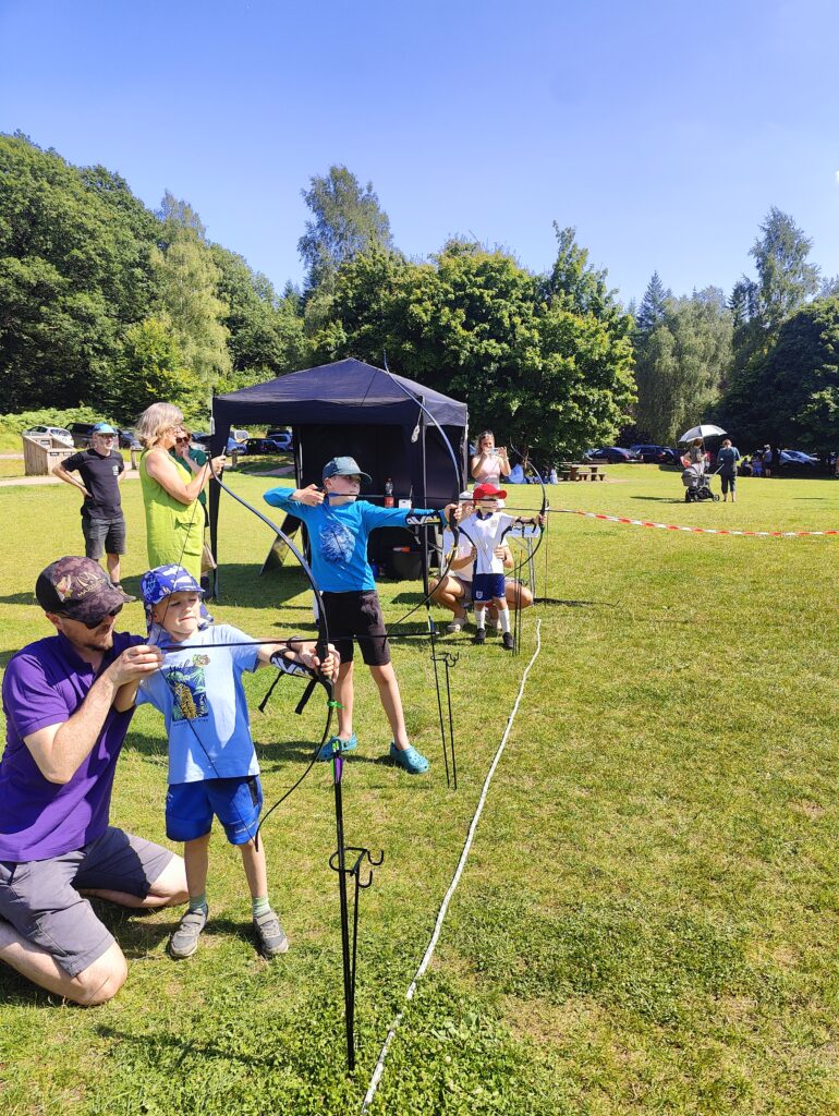 Archery and garden games