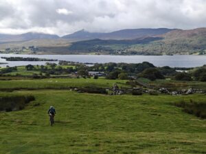 Cycling across Snowdonia on the Traws Eryri