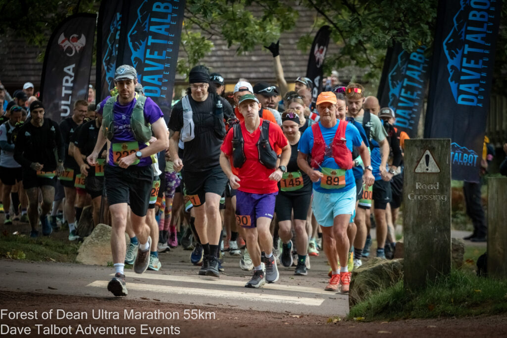 Starting off on the 2026 Forest of Dean Ultra Marathon